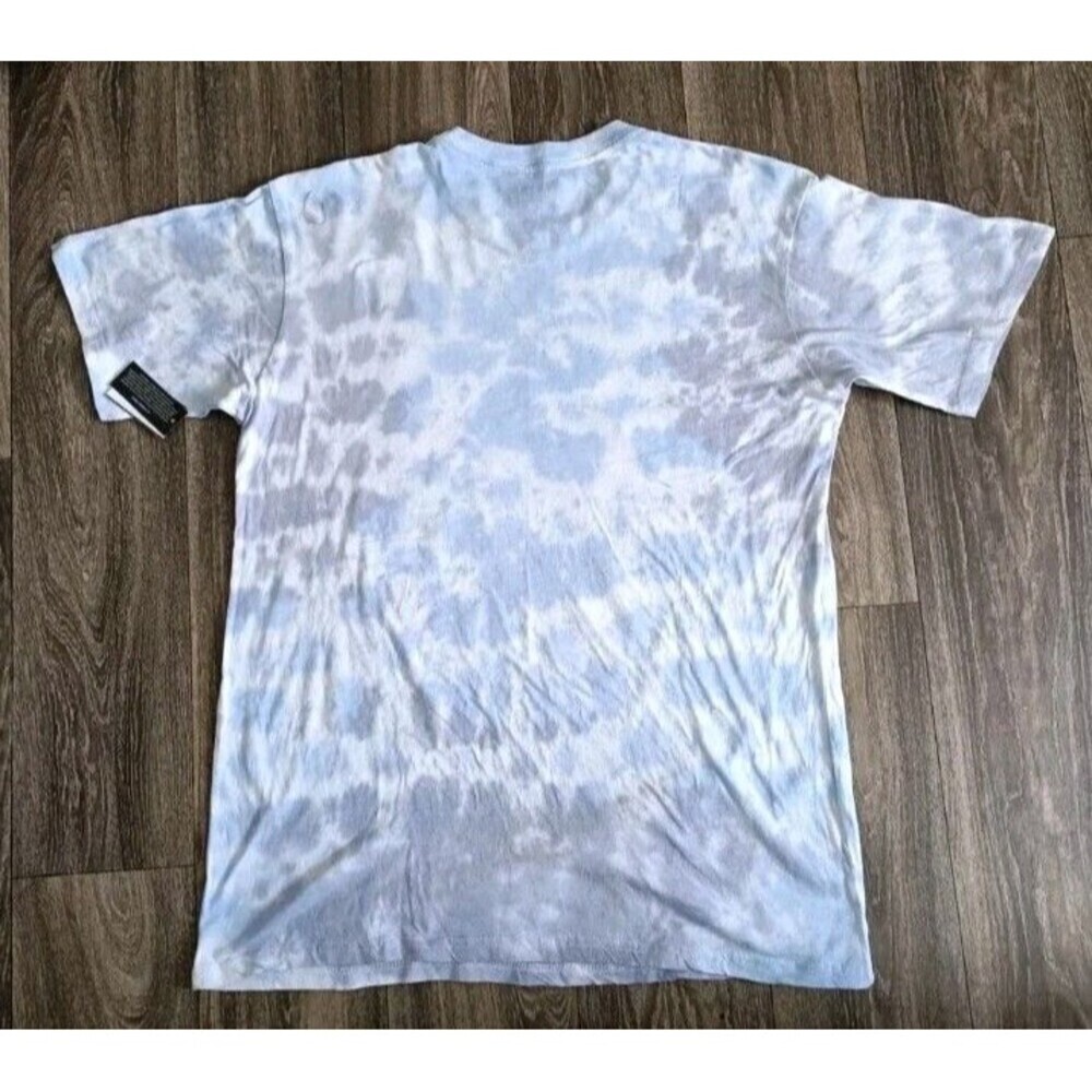 Pink Floyd T-Shirt Men's Large Acid Wash Blue Short Sleeve - Picture 4 of 6